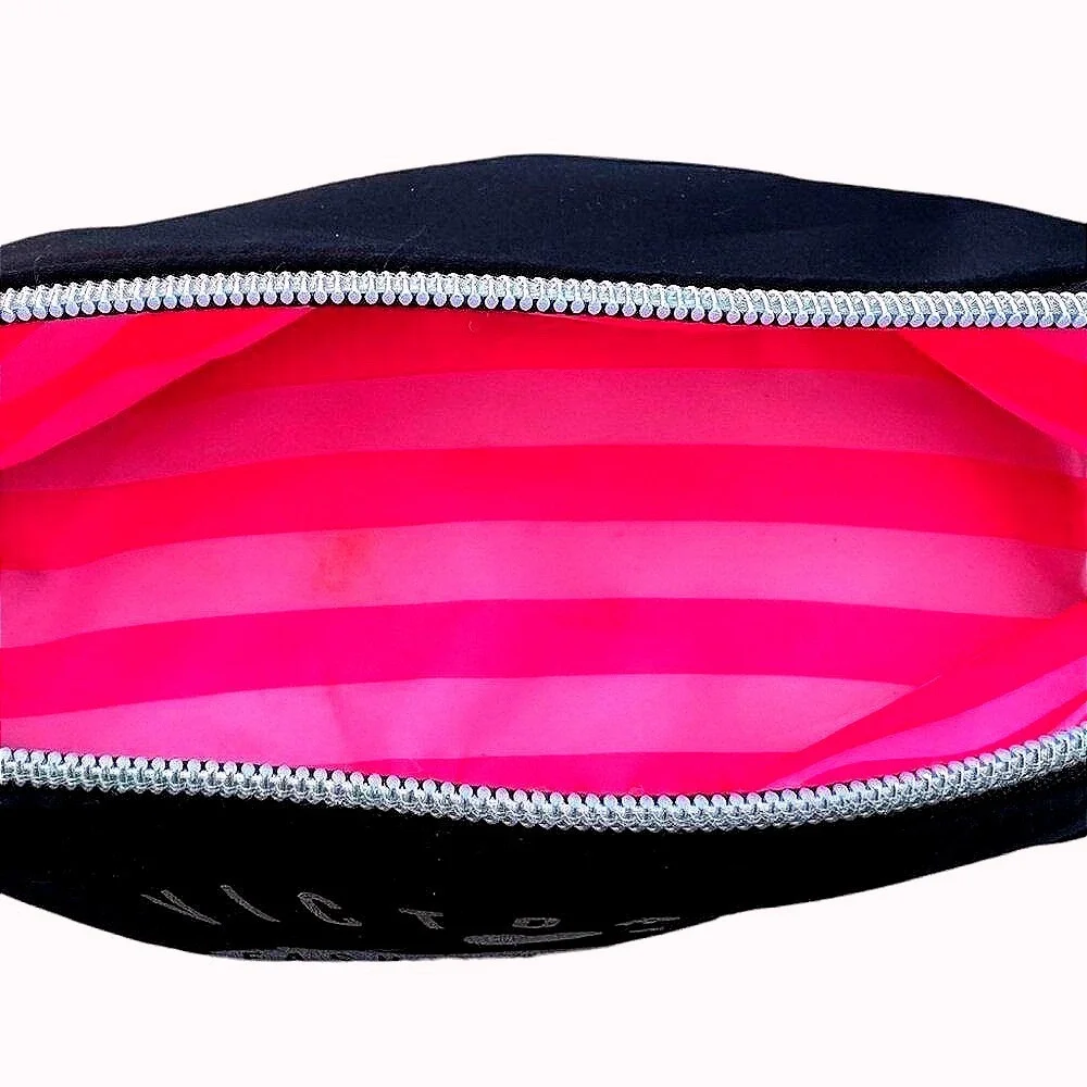 Victorias Secret Makeup Bag Women Small Black‎ Excellent Fashion Show 2013